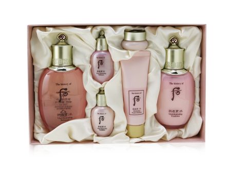 Whoo (The History Of Whoo) Gongjinhyang: Soo Vital Hydrating Set:  Balancer (150ml+20ml) + Emulsion (110ml+20ml) + Cream 4ml + Foam Cleanser 40ml  6pcs Online