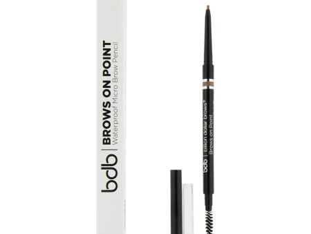 Billion Dollar Brows Brows On Point Waterproof Micro Brow Pencil - Light Brown  0.045g 0.002oz Fashion