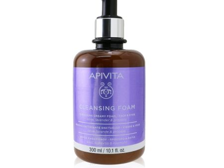 Apivita Cleansing Creamy Foam For Face & Eyes (Limited Edition)  300ml 10.1oz Online