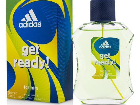 Adidas Get Ready Eau De Toilette Spray  100ml 3.4oz Online