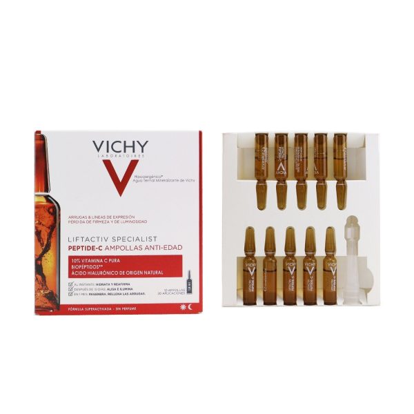 Vichy Liftactiv Specialist Peptide-C Anti-Ageing Ampoules  30x1.8ml 0.06oz Supply