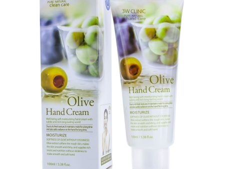 3W Clinic Hand Cream - Olive  100ml 3.38oz Cheap