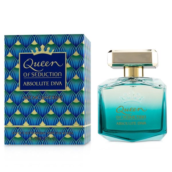 Antonio Banderas Queen Of Seduction Absolute Diva Eau De Toilette Spray  80ml 2.7oz Online now