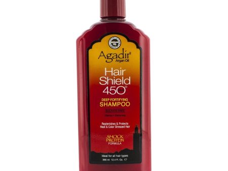 Agadir Argan Oil Hair Shield 450 Plus Deep Fortifying Shampoo - Sulfate Free (For All Hair Types)  366ml 12.4oz For Discount