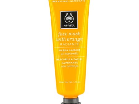 Apivita Face Mask With Orange - Radiance  50ml 1.74oz on Sale