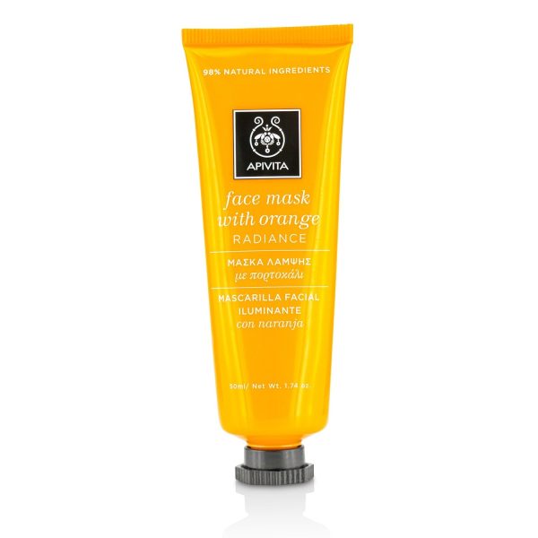 Apivita Face Mask With Orange - Radiance  50ml 1.74oz on Sale