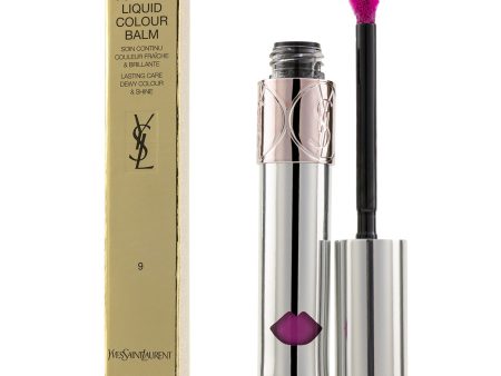 Yves Saint Laurent Volupte Liquid Colour Balm - # 9 Strip Me Fuchsia  6ml 0.2oz For Cheap