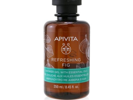 Apivita Refreshing Fig Shower Gel with Essential Oils  250ml 8.45oz For Cheap