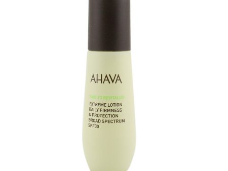 Ahava Time To Revitalize Extreme Lotion Daily Firmness & Protection SPF 30  50ml 1.7oz Fashion